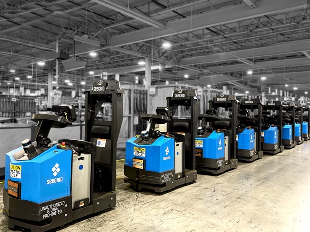 Tow line in production