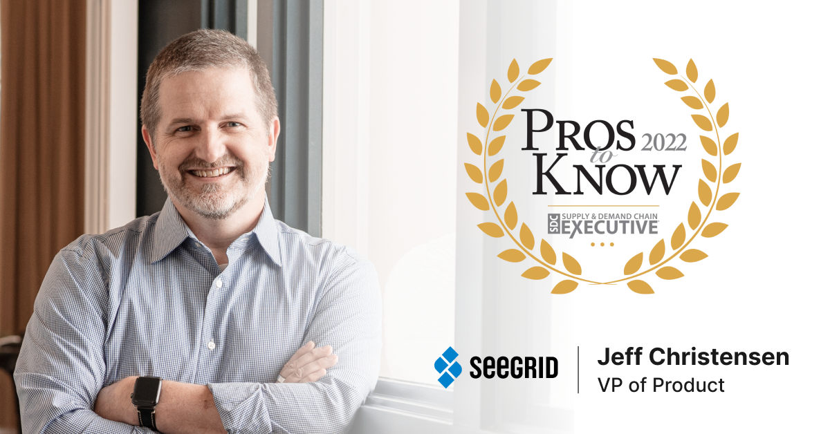 Seegrid’s Jeff Christensen Named “Pro to Know” by Supply & Demand Chain Executive