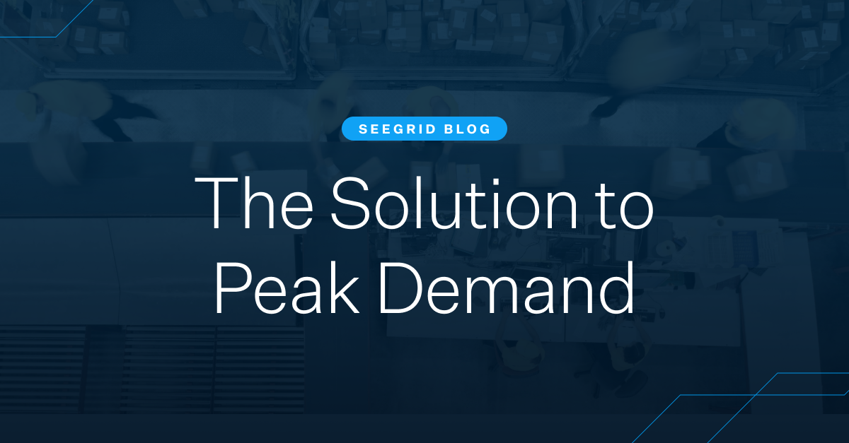 The solution to peak demand