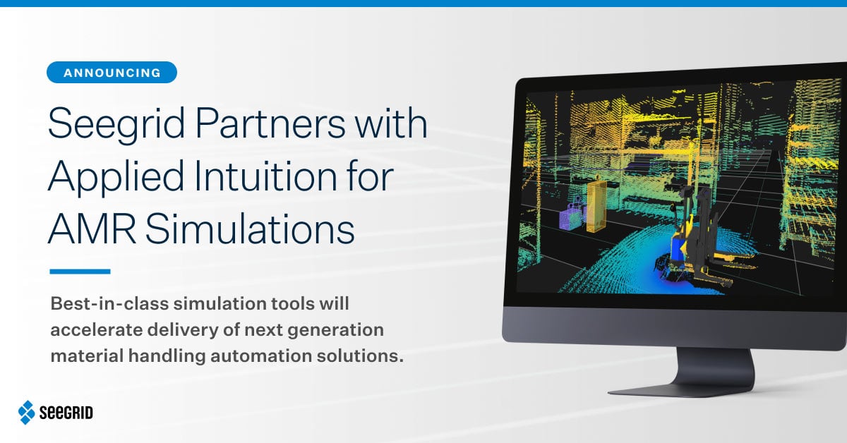 Seegrid Partners with Applied Intuition for AMR Simulations
