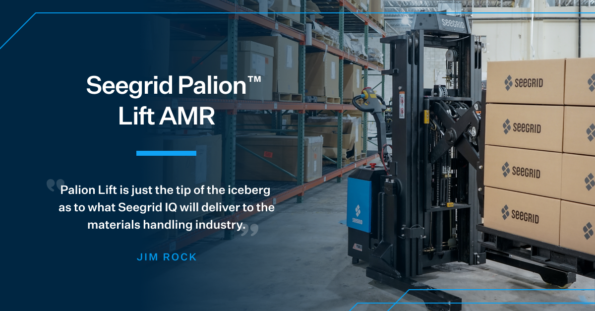 Seegrid Lift Truck AMR is the Market's Most Advanced Automated Forklift