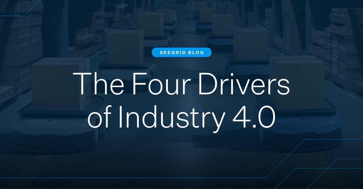 The four drivers of Industry 4.0 for manufacturing, warehouse, and distribution material handing facilities. Learn about Industry 4.0 and how AI, IIoT, big data, & cloud computing will drive the future of facility management. 