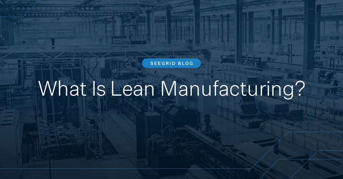 What is lean manufacturing and where do autonomous mobile robots fit in?